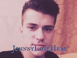 JohnnyLoveHere